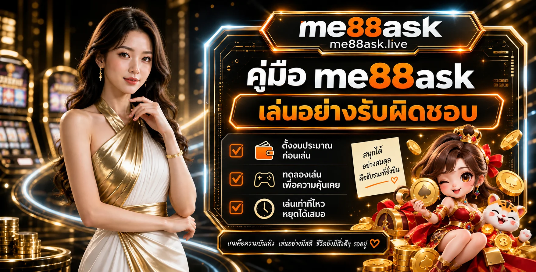 me88ask ตั้งงบและทดลองเล่นอย่างรับผิดชอบ