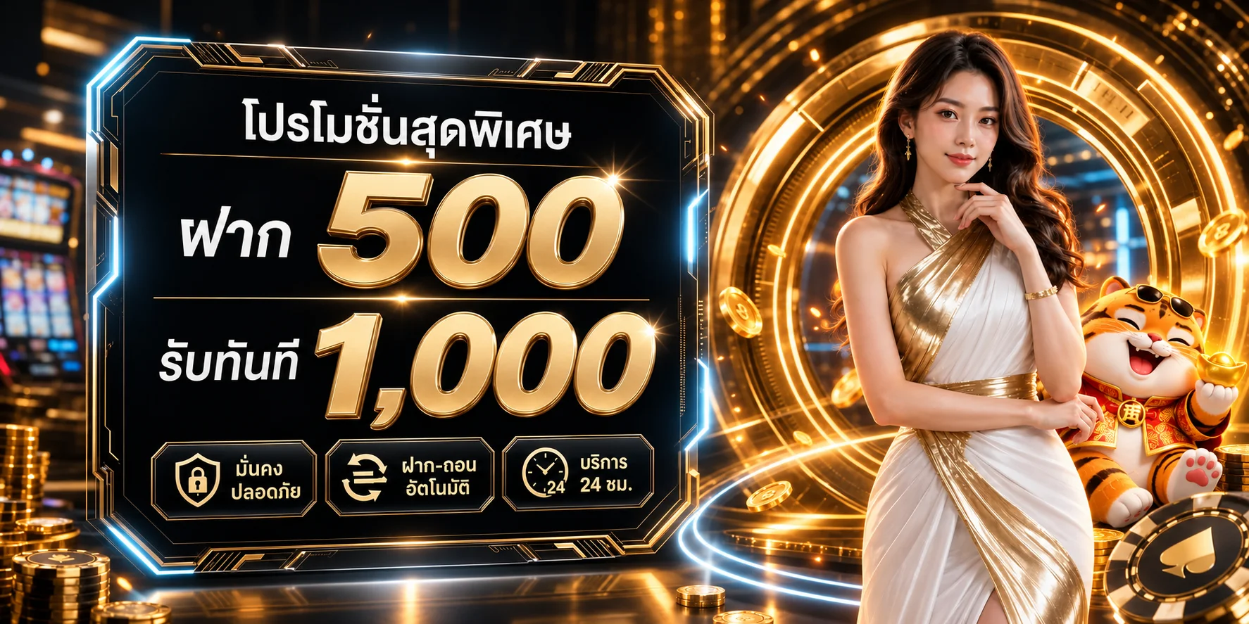 โปรโมชั่น me88ask ฝากและรับโบนัสในกรอบสีส้มทอง